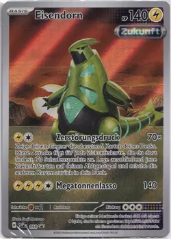 Pokemon Eisendorn Illustration Rare Black Star Promo SVP 098 NM DE - Image 1