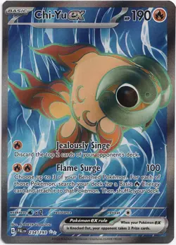 Pokemon Chi-Yu ex Full Art Paldea Evolved 234/193 NM EN - Image 1