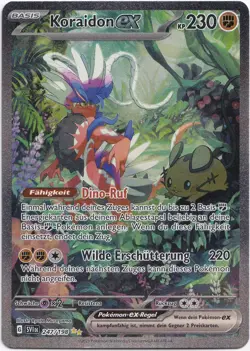 Pokemon Koraidon ex Special Illustration Rare Karmesin & Purpur 247/198 NM DE - Image 1