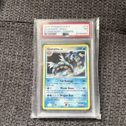 Gyarados - 2008 Pokemon Diamond and Pearl - Stormfront Cosmos Holo Rare - PSA 7 - Image 1