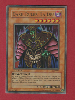 Yu-Gi-Oh! - DARK RULER HA DES - LOD-001 - 1st Edition - Pack Fresh! - 845🔥 - Image 1