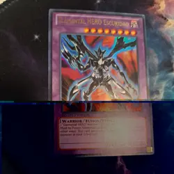 Yugioh Elemental HERO Escuridao YG09-EN001 Ultra Rare Limited Edition NM - Image 1
