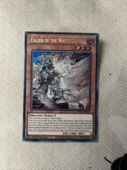BPRO-EN024 Fallen of the White Dragon Secret Rare 1st Edition YuGiOh - Image 1