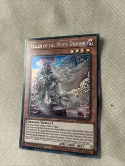 BPRO-EN024 Fallen of the White Dragon Secret Rare 1st Edition YuGiOh - Image 3