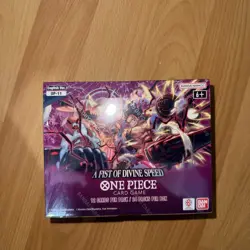 One Piece Card Game OP11 A Fist of Divine Speed Booster Box English SEALED! - Image 1