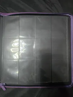Z-Folio LX Binder Trading Card Game TCG BCW 12 Pocket Purple - Image 2
