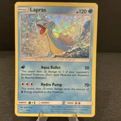 Lapras 5/12 McDonalds Promo Holo 2019 Pokemon TCG Card - Image 1