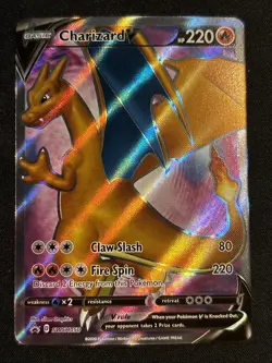 Charizard V SWSH050 Sword & Shield Champions Path ETB Pokemon Promo Card Holo - Image 1