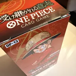 ONE PIECE Card Game CARRYING ON HIS WILL OP-13 OP13 Booster Box Japanese Sealed - Image 4