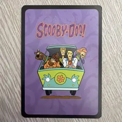 SCOOBY-DOO EXPANDABLE CARD GAME ECG SUPER RARE VELMA FOIL CARD - Image 2