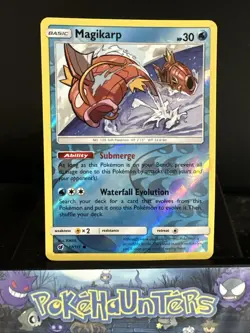 Pokemon Card Magikarp 17/111 Crimson Invasion Reverse Holo Rare NEAR MINT - Image 1