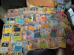 Huge pokemon lot. 1st edition cards, 90s metal tin + 200 rares from many sets! - Image 1