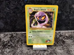Pokemon Gym Challenge 25/132 Koga's Arbok Trading Card - Image 1