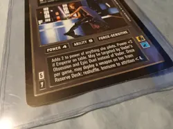 Star Wars CCG Oversized Mara Jade 'The Emperor's Hand' Promo Card - Image 2
