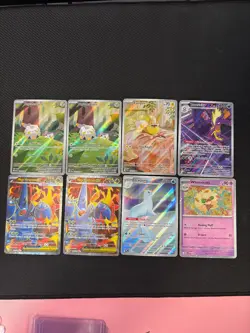 16 HOLO card ENG modern pokemon lot! Phantasmal Flames, Mega Evolutions, others - Image 5