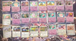 Pokemon S&V 151 MEW Bulk Lot 2.2+ Pounds of Cards Holos 200+ Reverse Holos+ Bulk - Image 3