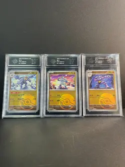 2025 Pokemon Chinese card 151C 066-068/151 R Grade 10 - Image 1