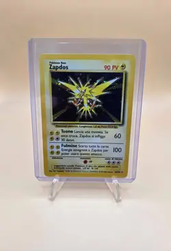Zapdos Holo 16/102 – Base Set – Italian – Unlimited – Pokemon Card - Image 1