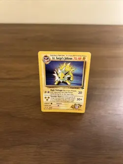Pokemon TCG Lt. Surge's Jolteon Gym Challenge 28 Unlimited Rare Card - Image 4