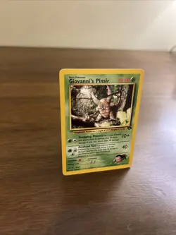 Pokemon TCG Card Giovanni's Pinsir Gym Challenge #24/132 Unlimited Rare - Image 2