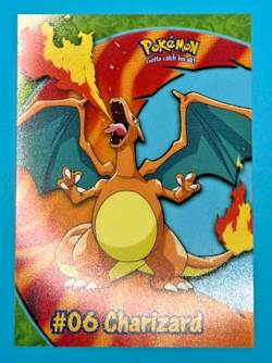 2000 Topps Pokemon TV Animation Series 2 #PC3 Charizard #06 Clear Card C13 - Image 1