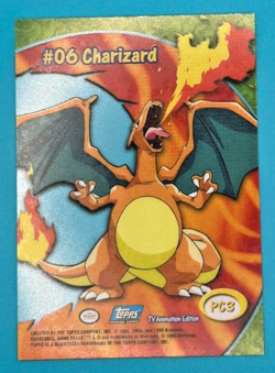2000 Topps Pokemon TV Animation Series 2 #PC3 Charizard #06 Clear Card C13 - Image 2