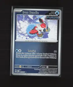 Iron Bundle 062/167 Twilight Masquerade Reverse Holo Uncommon Pokemon Card - Image 4
