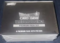 Dragon Ball Z Card Game Wild Resurgence Premium Pack Set 8 Pack Sealed Box - Image 1