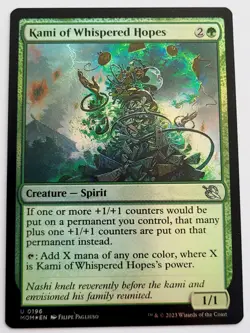 MTG Kami of Whispered Hopes Foil - March of the Machine NM - Image 1
