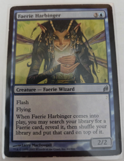 MTG, Faerie Harbinger-Lorwyn Regular LP - Image 1