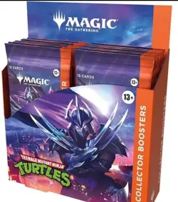 Magic: The Gathering Teenage Mutant Ninja Turtles -Collector Booster Box In Hand - Image 1