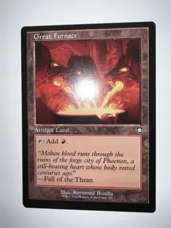 Great Furnace (Retro Frame) Commander: the Brothers' War Regular - Image 1