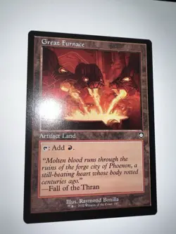 Great Furnace (Retro Frame) Commander: the Brothers' War Regular - Image 2
