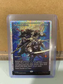 Turtles in Time - SHOWCASE FRACTURE FOIL -NM - TMNT - 0294 - Ships now! - Image 2