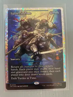 Turtles in Time - SHOWCASE FRACTURE FOIL -NM - TMNT - 0294 - Ships now! - Image 3
