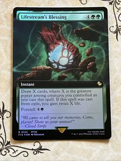 Lifestream's Blessing (Extended Art) Commander: Final Fantasy Foil - Image 2