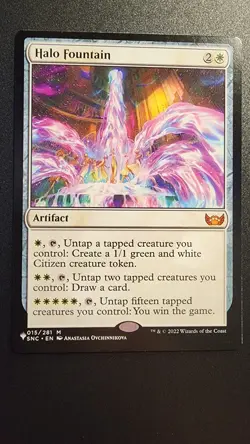 Halo Fountain The List Reprints Regular - Image 1