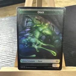 MTG *1x Wurm | Ooze (deathtouch) foil Token* (NM) Double Masters Magic - Image 2