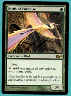 BIRDS OF PARADISE CORE SET 2010 M10 RARE CREATURE BIRD LP MTG 168 - Image 1