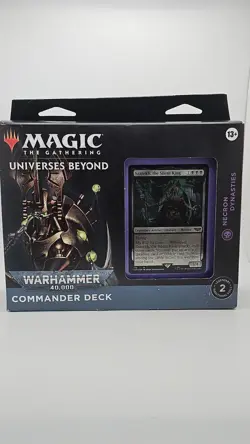 Magic The Gathering: Warhammer 40K Necron Dynasties Commander Deck Sealed MIB - Image 1