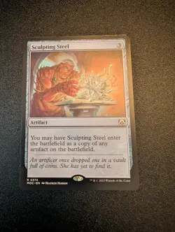 Sculpting Steel #374 (NM) March of the Machine MOC Magic MTG - Image 1