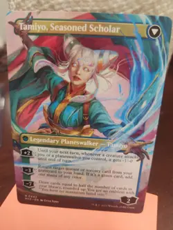 MAGIC THE GATHERING – TAMIYO, INQUISITIVE STUDENT – Legendary Creature - Image 1