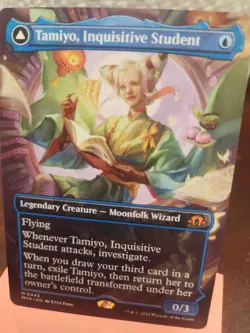 MAGIC THE GATHERING – TAMIYO, INQUISITIVE STUDENT – Legendary Creature - Image 2