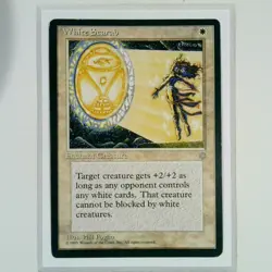 White Scarab Ice Age 1995 Magic The Gathering MTG Uncommon Heavily Played - Image 1