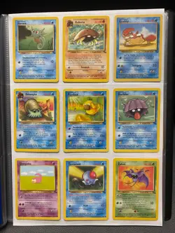 Near Mint - Fossil Set Complete Common and Uncommon Pokemon Cards 1999 WOTC - Image 5
