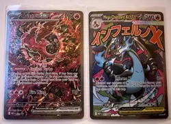 Mega Charizard X EX #23 & Oricorio EX #24 Pokemon Promo - Image 1