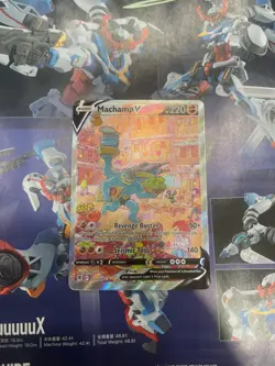 2022 Pokemon Machamp V (Alternate Full Art) 172/189 Swsh10: Astral Radiance Holo - Image 1