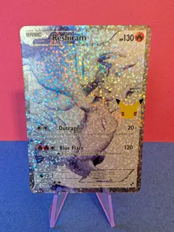 Reshiram, Pokemon Near Mint, Celebrations Classic Collection, Ultra Rare, 113 - Image 1