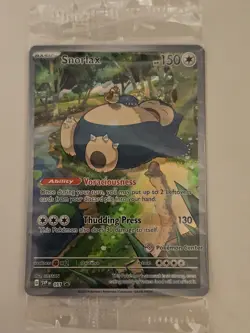 Sealed 2023 Pokemon S & V Black Star Promo 151 Pokemon Center Etb 051 Snorlax - Image 1