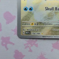 Pokemon TCG Squirtle Scarlet & Violet 151 Illustration Rare Holo 170/165 60HP - Image 4